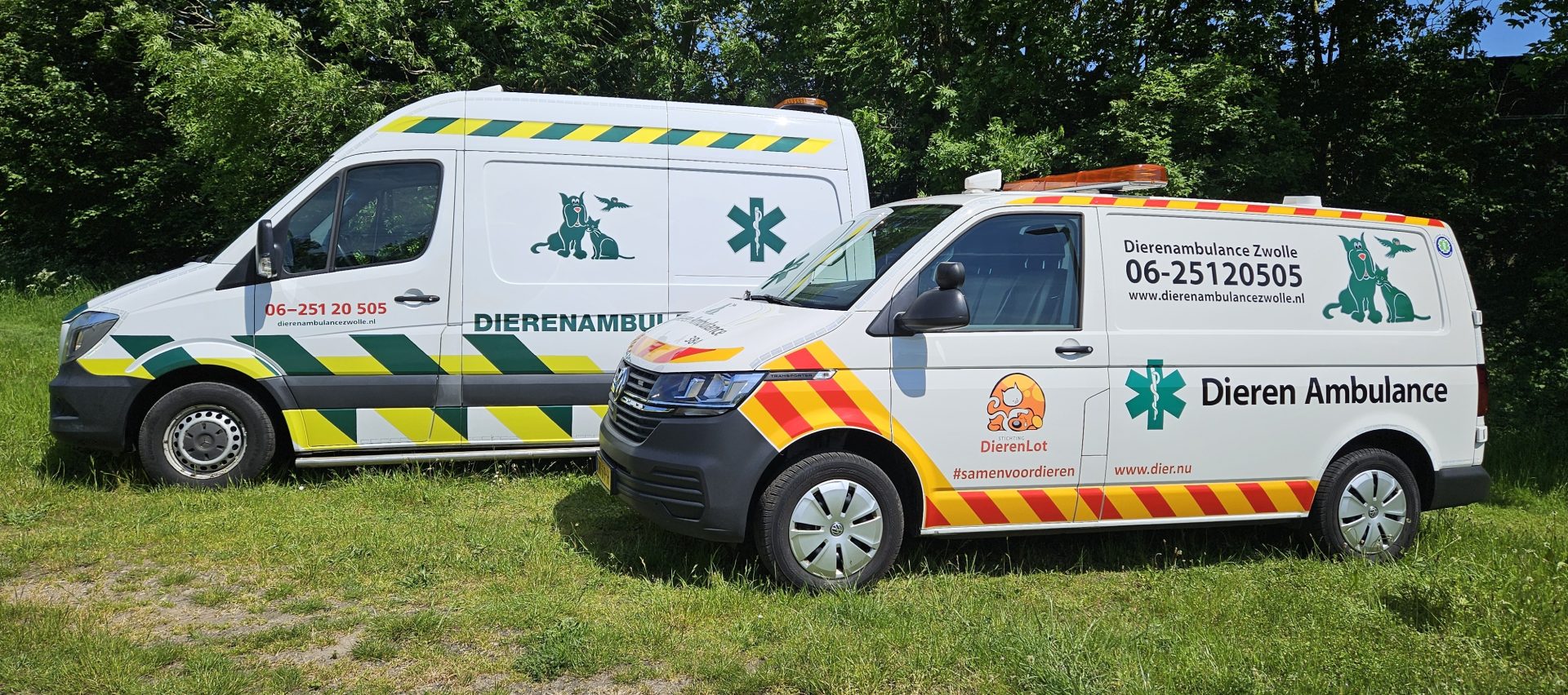 Onze dierenambulances